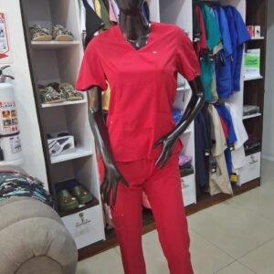 Inicio uniformes médicos antifluido flex + poliéster (copia)